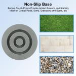 Heavy Duty Non-Slip Rubber Crutch Tips - 4-Pack