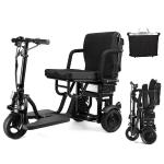 Three-Wheel Folding Scooter for Adults, 15-Mile Range