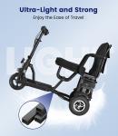 Foldable Three-Wheel Electric Scooter, 20 Mile Range