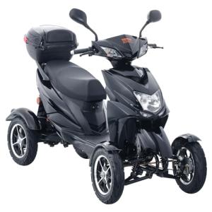VEVOR Heavy Duty 4-Wheel Electric Scooter for Adults