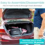 Vive Heavy Duty Electric Mobility Scooter for Travel