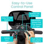 Vive Heavy Duty Electric Mobility Scooter for Travel