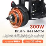 20-Mile Four-Wheel Adult Mobility Scooter