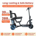 20-Mile Four-Wheel Adult Mobility Scooter