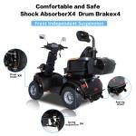 All-Terrain 1000W 60V Electric Scooter for Seniors