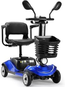 VERPAL Foldable 4-Wheel Electric Mobility Scooter