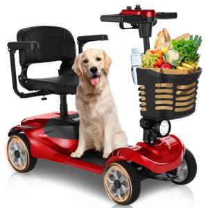 MobiCyc MS08 Compact 4-Wheel Scooter for Seniors