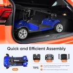 VERPAL Foldable 4-Wheel Electric Mobility Scooter