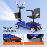 VERPAL Foldable 4-Wheel Electric Mobility Scooter