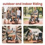 20-Mile Four-Wheel Adult Mobility Scooter