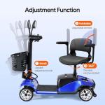 VERPAL Foldable 4-Wheel Electric Mobility Scooter