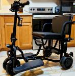 Foldable 4-Wheel Mobility Scooter for Adults