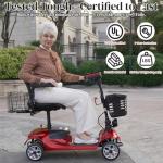 MobiCyc MS08 Compact 4-Wheel Scooter for Seniors