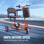 Compact 3-Wheel Scooter for Seniors - 12 Mile Range