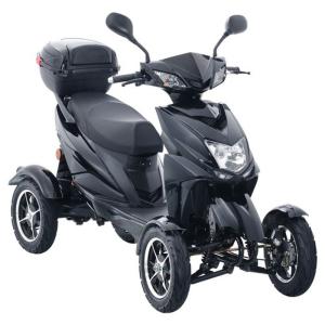 Heavy Duty 4-Wheel Scooter, 40 Mile Range