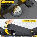 Electric Scooter for Adults, 23AH 48V Battery, 70km Long Range, 11' Pneumatic tires, High Torque Motor Double Disc Brakes and Large LCD Display