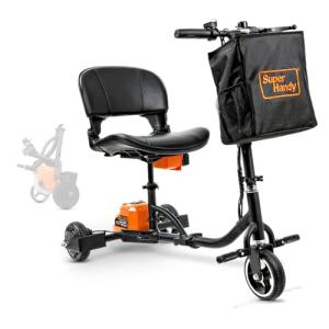 SuperHandy Foldable 3-Wheel Mobility Scooter 13-Mile Range
