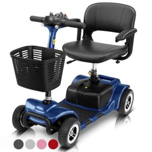 Vive 4 Wheel Electric Mobility Scooter for Travel