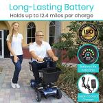 Vive 4 Wheel Electric Mobility Scooter for Travel