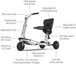 ATTO Folding Travel Electric Scooter - Lightweight & Portable