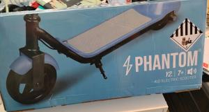 Phantom Gogo Kids' Lite Blue LED Scooter