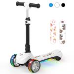 Kids 3-Wheel Electric Scooter with LED Light
