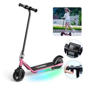 150W Kids Electric Scooter with 3 Speeds and LED Display