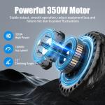 350W Electric Scooter for Adults, 21 Mile Range