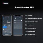 iScooter Electric Scooter, i9 Electric Scooters Adult, 8.5”Solid Tires, 30km Range, 3 Speed Mode, Foldable Electric Scooters with APP, Double Braking System for Adults and Teens