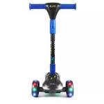 KIMI Kids Blue Electric Scooter with Light-Up Wheels