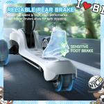 Kids 3-Wheel Electric Scooter with LED Light