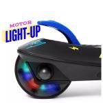 KIMI Kids Blue Electric Scooter with Light-Up Wheels