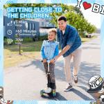 Kids 3-Wheel Electric Scooter with LED Light