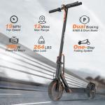 VOLPAM Folding Electric Scooter, 350W/500W, 8.5"-10" Tires