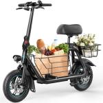 URBANMAX Electric Scooter with Seat and Storage