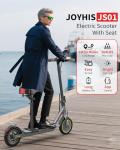 Electric Scooter with Seat, 16 Mph Speed