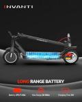 Invanti E30 Electric Scooter - 20 Miles Range, 18 MPH
