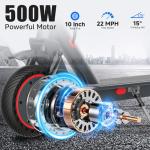 500W Electric Scooter with 25 Miles Range