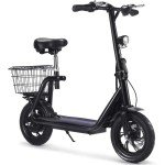 Electric Scooter Adult, E Scooter Long Range, Max Speed 25km/h, 350W Motor, Triple Braking System, Foldable and Portable