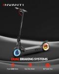Invanti E30 Electric Scooter - 20 Miles Range, 18 MPH