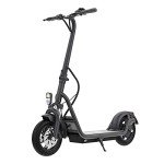 Electric Scooter Adult, Foldable All Terrain Scooter with 12 Inch Solid Tires, Powerful Range and Long Battery Life, Triple Brake Protection, 3 Speed Modes
