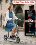 Electric Scooter with Seat, 16 Mph Speed