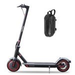 LuvTour Electric Scooter Adult, ES-S3 PRO E Scooters Max. 40km Range, Foldable Electric Scooters with APP, Double Braking System (8.5 inch Solid Tire,15-20km,Black)