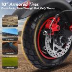 800W Electric Scooter for Adults with 10" Fat Tires