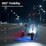800W Electric Scooter for Adults with 10" Fat Tires