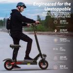 800W Electric Scooter for Adults with 10" Fat Tires