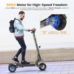 Ausom L1 Electric Scooter: 800W, 70km Range