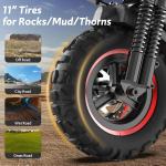 1200W 48V Electric Scooter for Adults, Off-Road