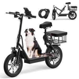 LADPED LPBS Foldable Electric Scooter with Seat