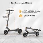 Ausom L1 Electric Scooter: 800W, 70km Range